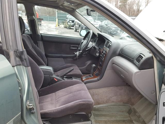 4S3BE635237214679 - 2003 SUBARU LEGACY L GREEN photo 5