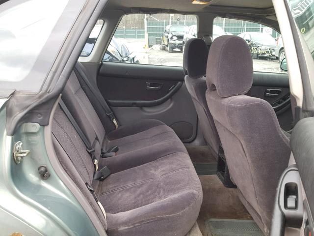 4S3BE635237214679 - 2003 SUBARU LEGACY L GREEN photo 6