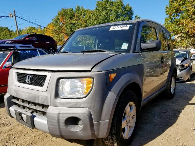 5J6YH28554L031122 - 2004 HONDA ELEMENT EX TAN photo 2