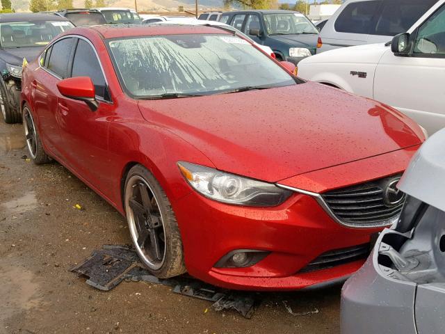 JM1GJ1W63E1141983 - 2014 MAZDA 6 GRAND TO RED photo 1