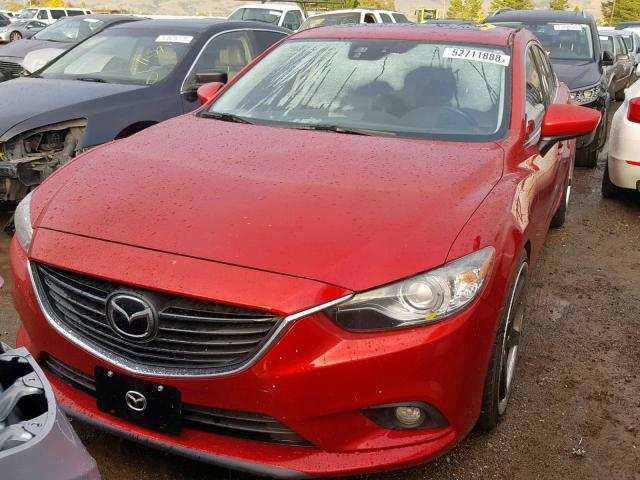 JM1GJ1W63E1141983 - 2014 MAZDA 6 GRAND TO RED photo 2