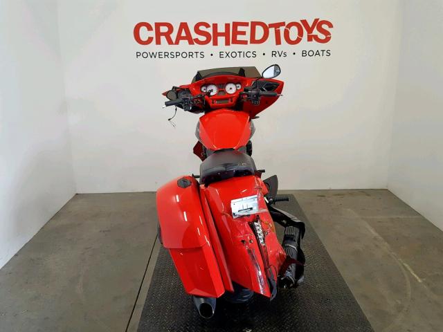 5VPXMAAA6H3057301 - 2017 VICTORY MOTORCYCLES MAGNUM RED photo 4