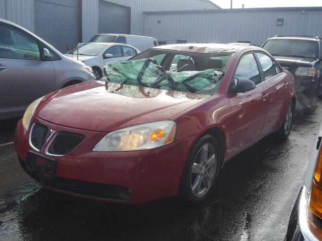 1G2ZH578064118273 - 2006 PONTIAC G6 GT RED photo 2