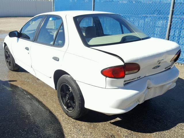 1G1JF5246W7178424 - 1998 CHEVROLET CAVALIER L WHITE photo 3