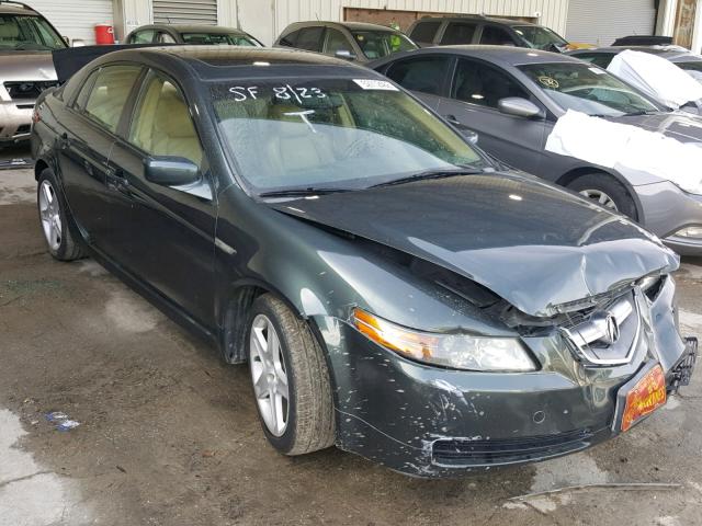 19UUA66265A061897 - 2005 ACURA TL GREEN photo 1