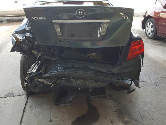 19UUA66265A061897 - 2005 ACURA TL GREEN photo 9