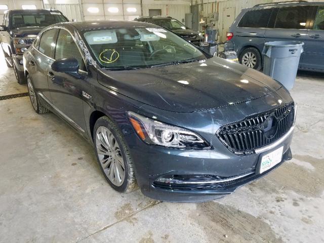 1G4ZP5SS4JU115009 - 2018 BUICK LACROSSE E GRAY photo 1