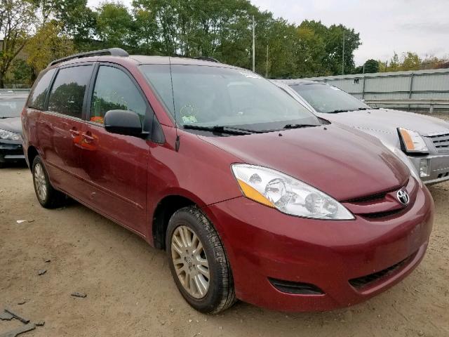 5TDJK4CC1AS034054 - 2010 TOYOTA SIENNA LE BURGUNDY photo 1