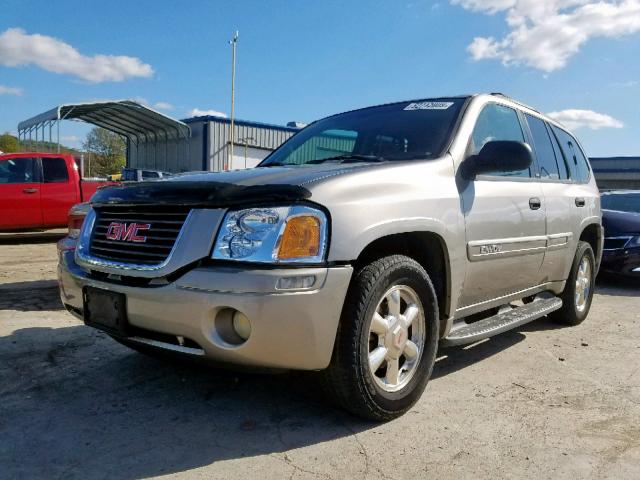 1GKDT13SX22370086 - 2002 GMC ENVOY SILVER photo 2