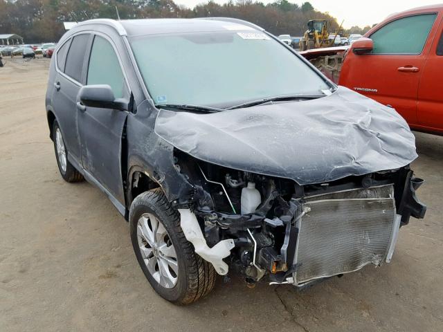 2HKRM3H7XDH521217 - 2013 HONDA CR-V EXL BLACK photo 1