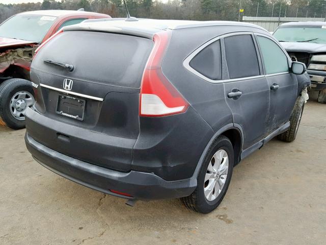 2HKRM3H7XDH521217 - 2013 HONDA CR-V EXL BLACK photo 4