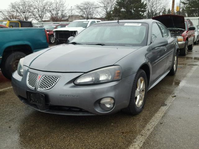2G2WS522351266144 - 2005 PONTIAC GRAND PRIX GRAY photo 2