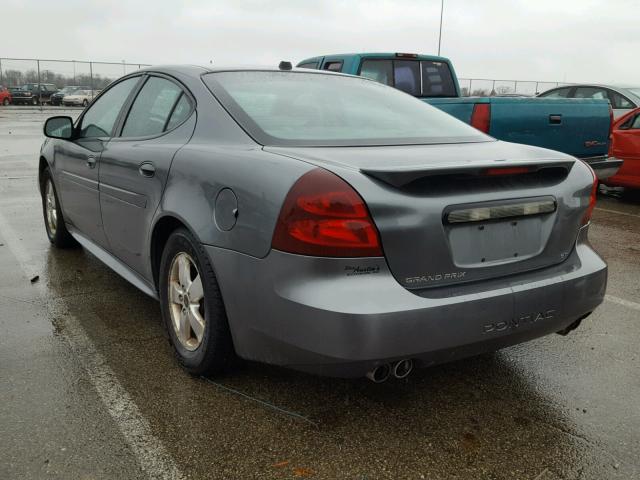2G2WS522351266144 - 2005 PONTIAC GRAND PRIX GRAY photo 3