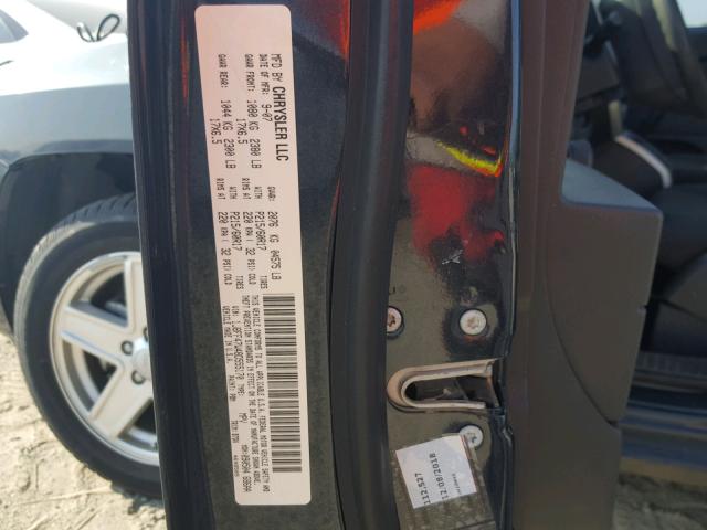 1J8FF47W48D555170 - 2008 JEEP COMPASS SP 蓝色 照片 10