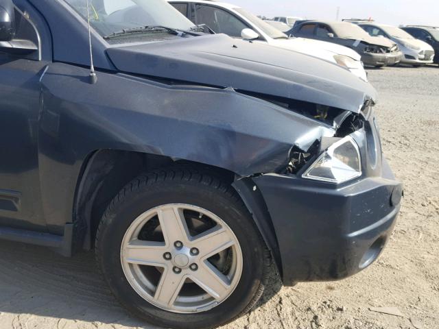 1J8FF47W48D555170 - 2008 JEEP COMPASS SP 蓝色 照片 9