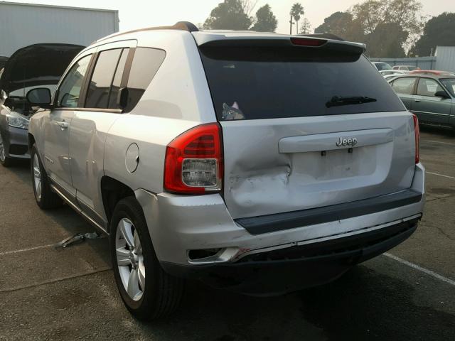 1J4NT1FA6BD248701 - 2011 JEEP COMPASS SP 银色 照片 3