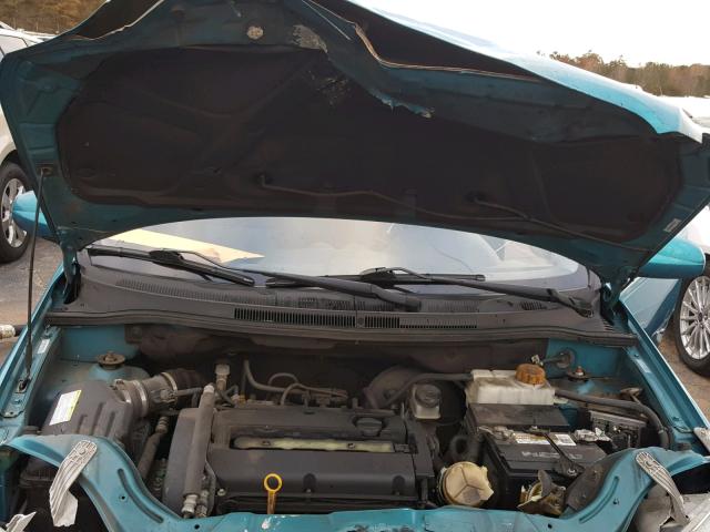 KL1TD66E69B620142 - 2009 CHEVROLET AVEO LS BLUE photo 7