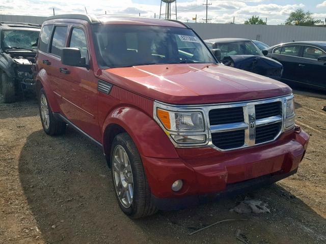 1D8GU58KX7W636861 - 2007 DODGE NITRO SLT RED photo 1