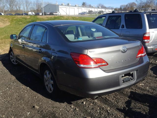 4T1BK36B67U169080 - 2007 TOYOTA AVALON XL CHARCOAL photo 3