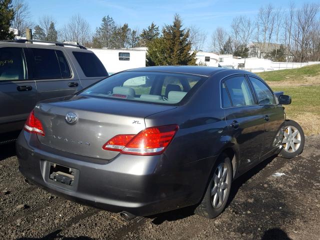 4T1BK36B67U169080 - 2007 TOYOTA AVALON XL CHARCOAL photo 4