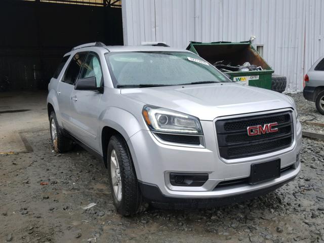 1GKKRNEDXFJ377210 - 2015 GMC ACADIA SLE GRAY photo 1