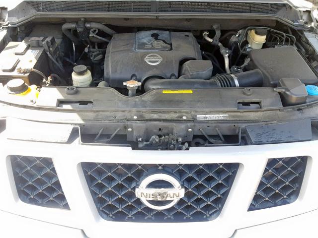 5N1BA08D49N601419 - 2009 NISSAN ARMADA SE SILVER photo 7