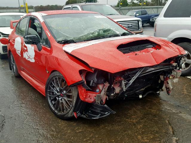 JF1VA2V60H9811980 - 2017 SUBARU WRX STI RED photo 1