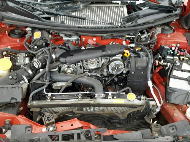 JF1VA2V60H9811980 - 2017 SUBARU WRX STI RED photo 7