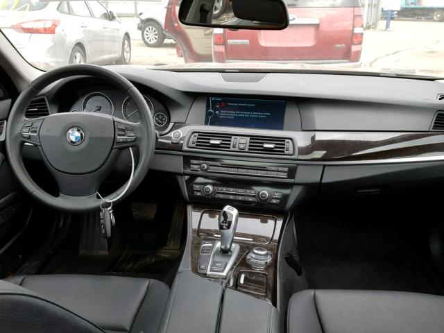 WBAXH5C59CDW10923 - 2012 BMW 528 XI BLACK photo 9