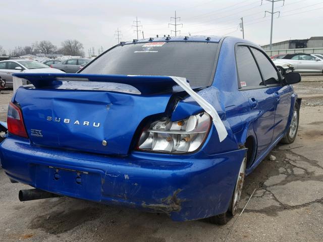 JF1GD29692G523233 - 2002 SUBARU IMPREZA WR BLUE photo 4