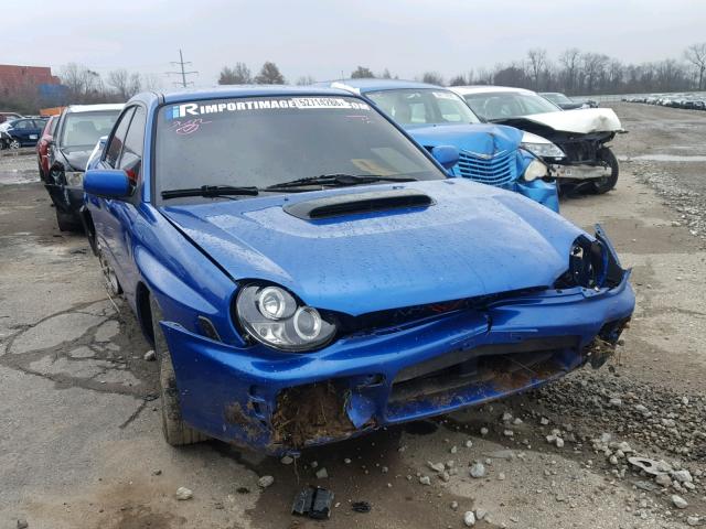 JF1GD29692G523233 - 2002 SUBARU IMPREZA WR BLUE photo 9