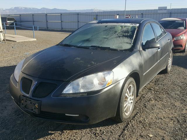 1G2ZF55B464195653 - 2006 PONTIAC G6 SE BLACK photo 2