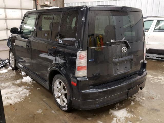 JTLKT324564060735 - 2006 TOYOTA SCION XB Қара фото 3