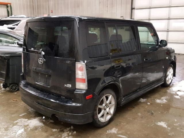JTLKT324564060735 - 2006 TOYOTA SCION XB Қара фото 4