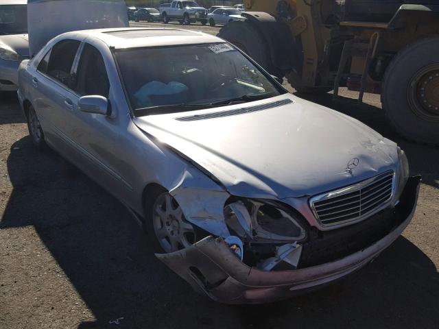 WDBNG70J5YA126877 - 2000 MERCEDES-BENZ S 430 SILVER photo 1