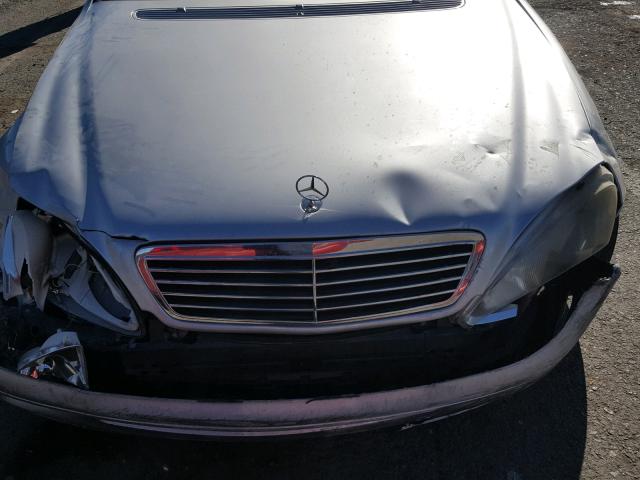 WDBNG70J5YA126877 - 2000 MERCEDES-BENZ S 430 SILVER photo 7