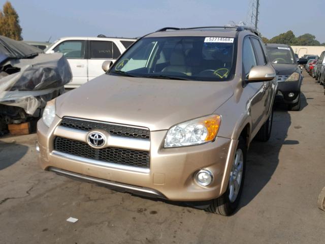 2T3YF4DV0BW077934 - 2011 TOYOTA RAV4 LIMIT GOLD photo 2