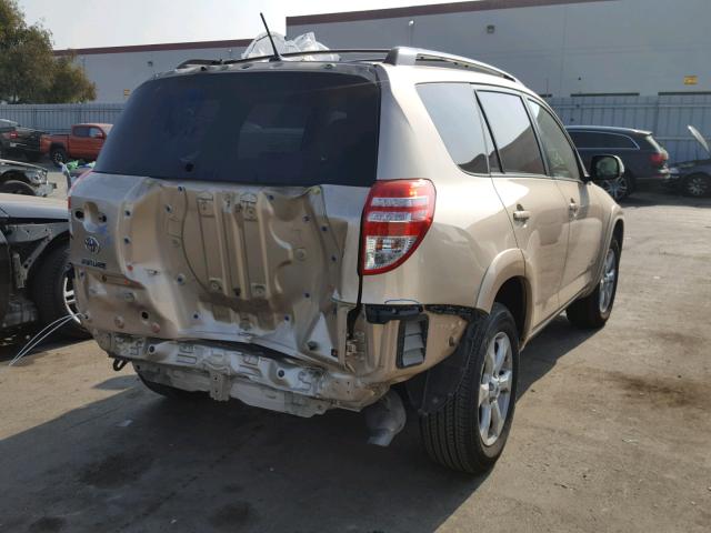 2T3YF4DV0BW077934 - 2011 TOYOTA RAV4 LIMIT GOLD photo 4