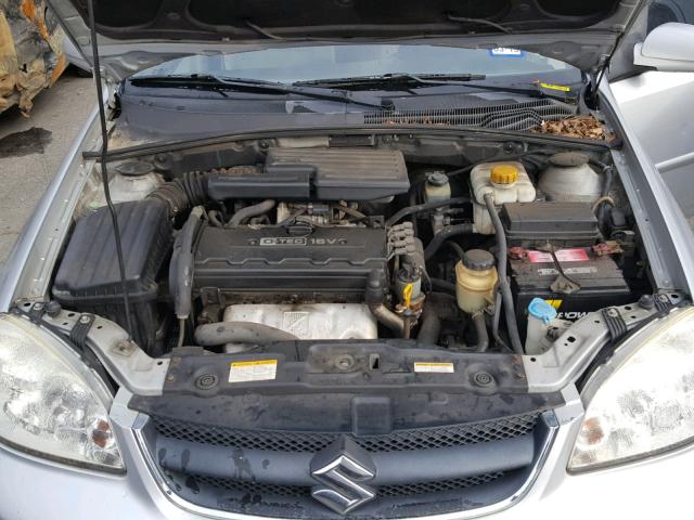 KL5JD56ZX6K438488 - 2006 SUZUKI FORENZA SILVER photo 7