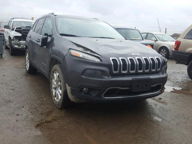 1C4PJMDBXGW276711 - 2016 JEEP CHEROKEE L GRAY photo 1