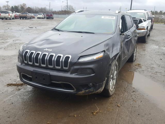 1C4PJMDBXGW276711 - 2016 JEEP CHEROKEE L GRAY photo 2