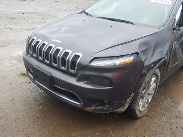 1C4PJMDBXGW276711 - 2016 JEEP CHEROKEE L GRAY photo 9