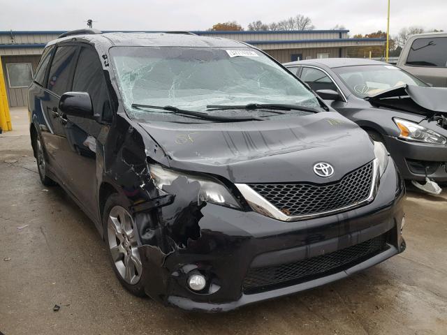 5TDXK3DC5BS141435 - 2011 TOYOTA SIENNA SPO BLACK photo 1