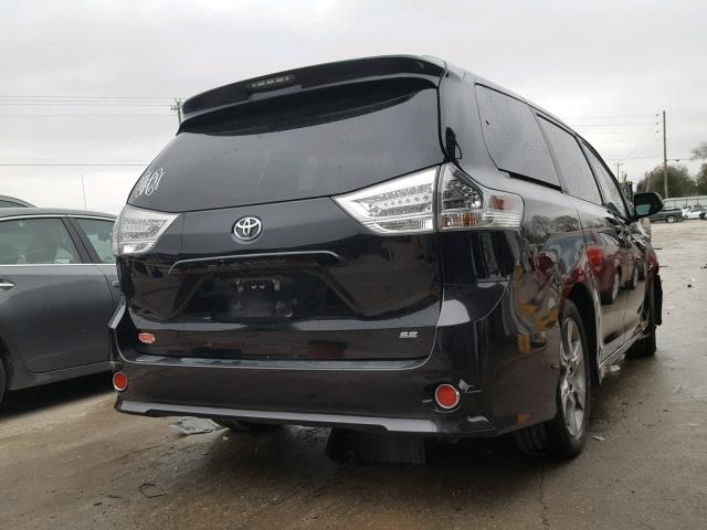 5TDXK3DC5BS141435 - 2011 TOYOTA SIENNA SPO BLACK photo 4