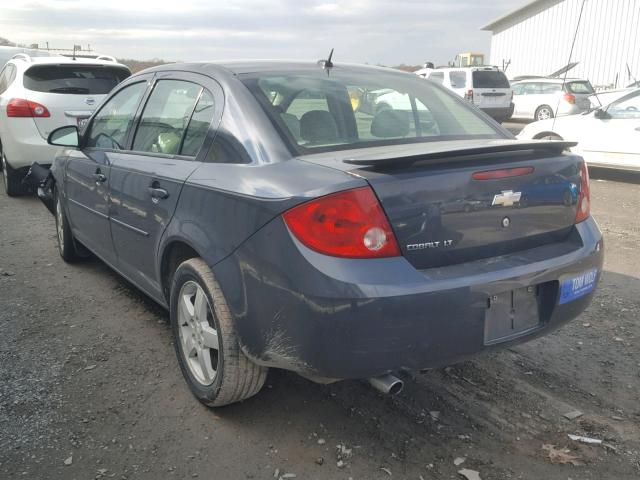 1G1AL58F287235402 - 2008 CHEVROLET COBALT LT GRAY photo 3