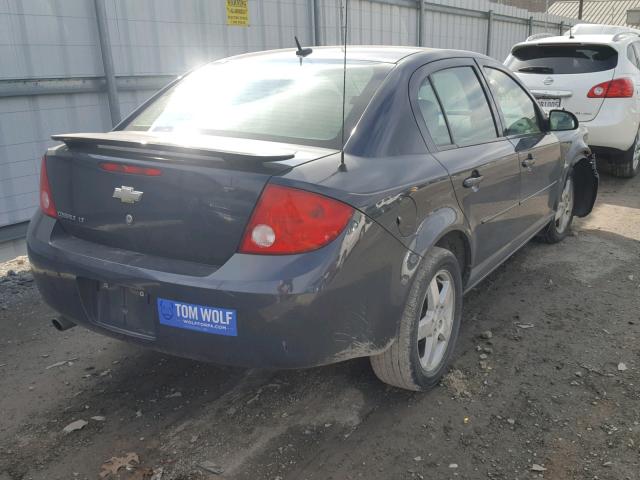 1G1AL58F287235402 - 2008 CHEVROLET COBALT LT GRAY photo 4