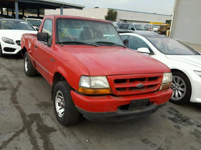 1FTYR10C9XPA31161 - 1999 FORD RANGER RED photo 1