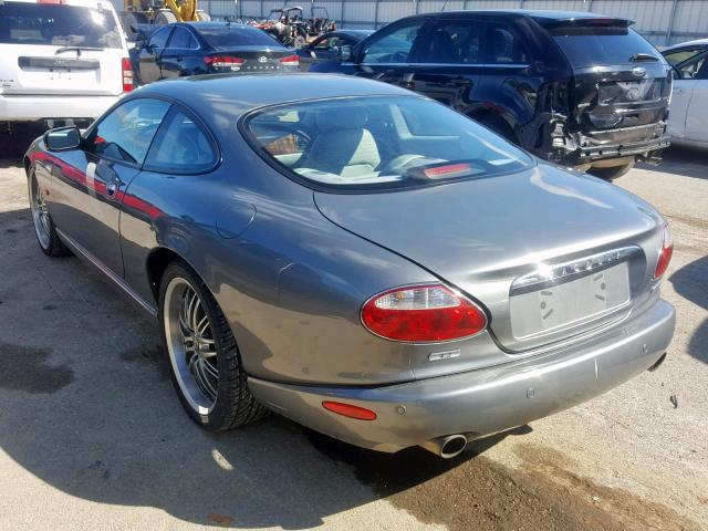 SAJDA41C952A42259 - 2005 JAGUAR XK8 SILVER photo 3