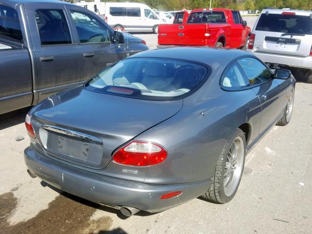 SAJDA41C952A42259 - 2005 JAGUAR XK8 SILVER photo 4