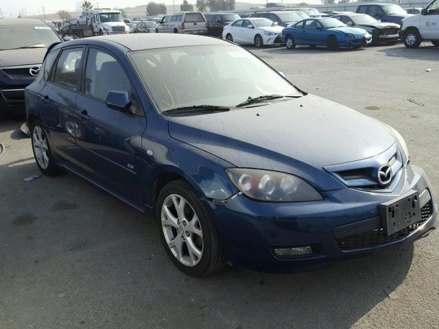 JM1BK143971747582 - 2007 MAZDA 3 HATCHBAC BLUE photo 1